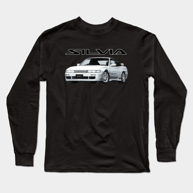 sileighty s13 NISSAN 180SX 240SX Long Sleeve T-Shirt by cowtown_cowboy